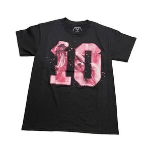Messi Collection - Youth‎ T Shirt Black/Pink Top Soccer Futbol Youth Medium/NWOT